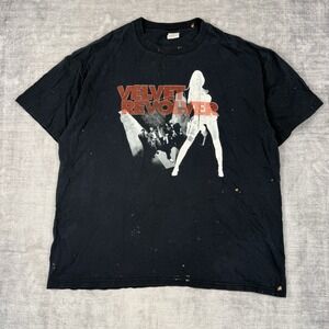 Velvet Revolver Shirt Mens XL Black Vintage Y2K Band 2005 Tour Double sided Rock